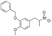 1-(3-BENZYLOXY-4-METHOXYPHENYL)-2-NITROPROPANE Struktur