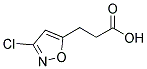 3-(3-CHLORO-ISOXAZOL-5-YL)-PROPIONIC ACID Struktur