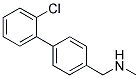 ([4-(2-CHLOROPHENYL)PHENYL]METHYL)METHYLAMINE Struktur