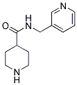 N-(PYRIDIN-3-YLMETHYL)PIPERIDINE-4-CARBOXAMIDE Struktur