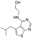 2-[(5-ISOBUTYLTHIENO[2,3-D]PYRIMIDIN-4-YL)AMINO]ETHANOL Struktur