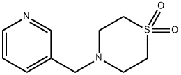 4-(3-PYRIDINYLMETHYL)-1LAMBDA6,4-THIAZINANE-1,1-DIONE Struktur