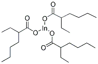 INDIUM 2-ETHYLHEXANOATE Struktur