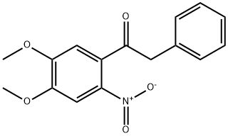 1-(4,5-DIMETHOXY-2-NITRO-PHENYL)-2-PHENYL-ETHANONE Struktur