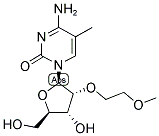 2'-O-MOE-5-METHYLCYTIDINE Struktur