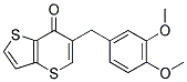 6-(3,4-DIMETHOXYBENZYL)-7H-THIENO[3,2-B]THIOPYRAN-7-ONE Structure