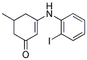 3-((2-IODOPHENYL)AMINO)-5-METHYLCYCLOHEX-2-EN-1-ONE Struktur