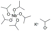 POTASSIUM NIOBIUM ISOPROPOXIDE Struktur