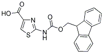 FMOC-2-AMINO-4-THIAZOLE CARBOXYLIC ACID Struktur