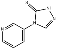 4-PYRIDIN-3-YL-4H-1,2,4-TRIAZOLE-3-THIOL Struktur