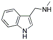 N-METHYL-N-[(1H-INDOL-3-YL)METHYL]AMINE Struktur