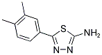 5-(3,4-DIMETHYL-PHENYL)-[1,3,4]THIADIAZOL-2-YLAMINE Struktur