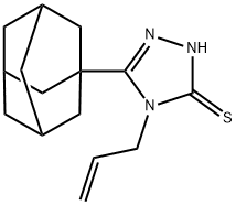 5-ADAMANTAN-1-YL-4-ALLYL-4H-[1,2,4]TRIAZOLE-3-THIOL Structure