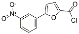 5-(3-NITRO-PHENYL)-FURAN-2-CARBONYL CHLORIDE Struktur