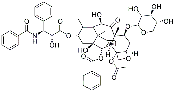 10-DEACETYL-7-XYLOSYLTAXOL Struktur