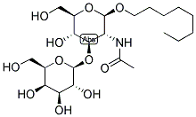 GAL1-B-3GLCNAC-B-OCTYL Struktur