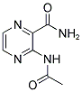 3-(ACETYLAMINO)PYRAZINE-2-CARBOXAMIDE Struktur