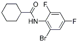 N-(2-BROMO-4,6-DIFLUOROPHENYL)CYCLOHEXYLFORMAMIDE Struktur