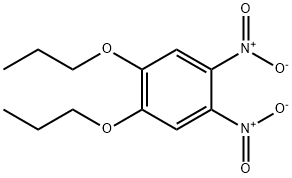 1,2-DINITRO-4,5-DIPROPOXY-BENZENE Struktur