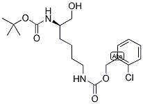 BOC-D-LYS(2-CL-Z)-OL Struktur