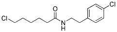 6-CHLORO-N-(4-CHLOROPHENETHYL)HEXANAMIDE Struktur