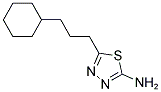 5-(3-CYCLOHEXYL-PROPYL)-[1,3,4]THIADIAZOL-2-YLAMINE Struktur