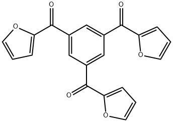 [3,5-BIS(2-FURYLCARBONYL)PHENYL](2-FURYL)METHANONE Struktur