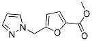 METHYL 5-(1H-PYRAZOL-1-YLMETHYL)-2-FUROATE Struktur