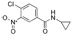 4-CHLORO-N-CYCLOPROPYL-3-NITROBENZAMIDE Struktur