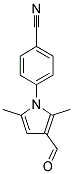 4-(3-FORMYL-2,5-DIMETHYL-1H-PYRROL-1-YL)BENZONITRILE Struktur