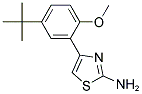 4-(5-TERT-BUTYL-2-METHOXY-PHENYL)-THIAZOL-2-YLAMINE Struktur