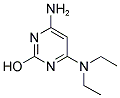 4-AMINO-6-(DIETHYLAMINO)PYRIMIDIN-2-OL Struktur