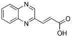 3-QUINOXALIN-2-YL-ACRYLIC ACID Struktur