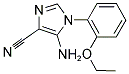 5-AMINO-1-(2-ETHOXYPHENYL)-1H-IMIDAZOLE-4-CARBONITRILE Struktur