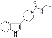 N-ETHYL-4-(1H-INDOL-3-YL)PIPERIDINE-1-CARBOXAMIDE Struktur