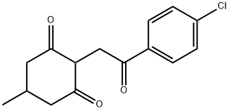 2-(2-(4-CHLOROPHENYL)-2-OXOETHYL)-5-METHYLCYCLOHEXANE-1,3-DIONE Struktur