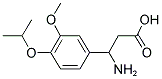 3-AMINO-3-(4-ISOPROPOXY-3-METHOXYPHENYL)PROPANOIC ACID price.