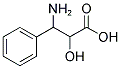 3-AMINO-2-HYDROXY-3-PHENYL-PROPIONIC ACID Struktur