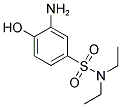 3-AMINO-N,N-DIETHYL-4-HYDROXY-BENZENESULFONAMIDE Struktur