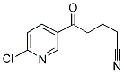 5-(6-CHLORO-3-PYRIDYL)-5-OXOVALERONITRILE Struktur