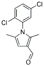 1-(2,5-DICHLORO-PHENYL)-2,5-DIMETHYL-1H-PYRROLE-3-CARBALDEHYDE Struktur