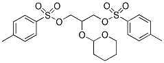 2-O-TETRAHYDROPYRANYL-1,3-DI-O-P-TOLUENESULPHONYLPROPANETRIOL Struktur