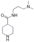 N-[3-(DIMETHYLAMINO)PROPYL]PIPERIDINE-4-CARBOXAMIDE Struktur