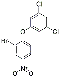 2-BROMO-1-(3,5-DICHLOROPHENOXY)-4-NITROBENZENE Struktur