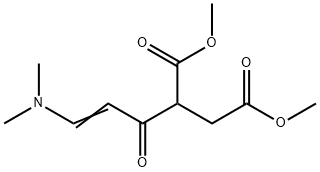 DIMETHYL 2-[(E)-3-(DIMETHYLAMINO)-2-PROPENOYL]SUCCINATE Struktur