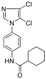 N-[4-(4,5-DICHLORO-1H-IMIDAZOL-1-YL)PHENYL]CYCLOHEXANECARBOXAMIDE Struktur