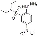 N,N-DIETHYL-2-HYDRAZINO-5-NITRO-BENZENESULFONAMIDE Struktur