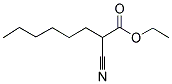 ETHYL 2-CYANOOCTANOATE Struktur