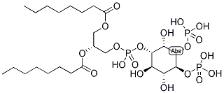 L-ALPHA-D-MYO-PHOSPHATIDYLINOSITOL 3,4-BISPHOSPHATE Struktur