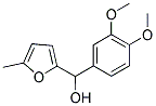 3,4-DIMETHOXYPHENYL-(5-METHYL-2-FURYL)METHANOL Struktur